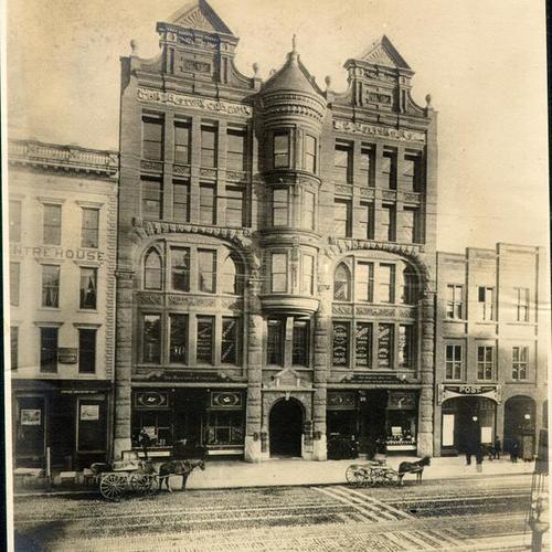 Bancroft History Building, S.F. Cal. 1881?