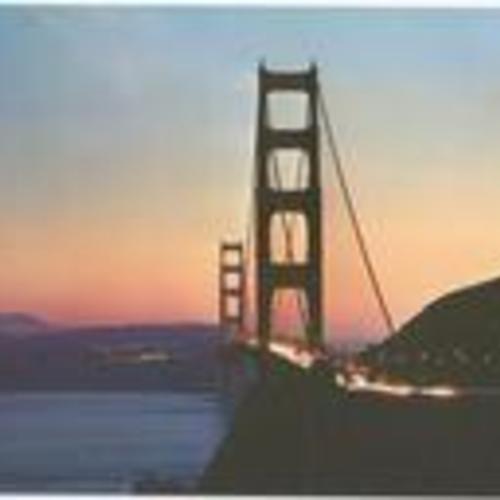 [Golden Gate Bridge at Sundown]