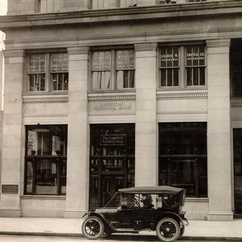 [Exterior of American National Bank]