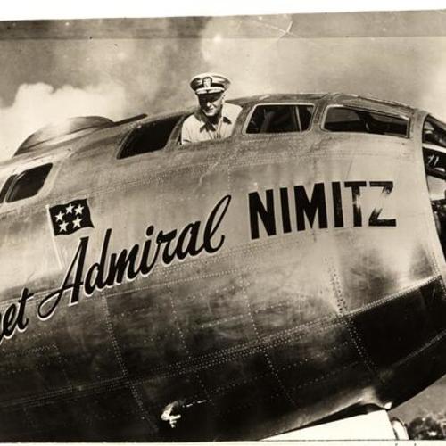 [Admiral Chester W. Nimitz, commander of the United States Pacific Fleet]