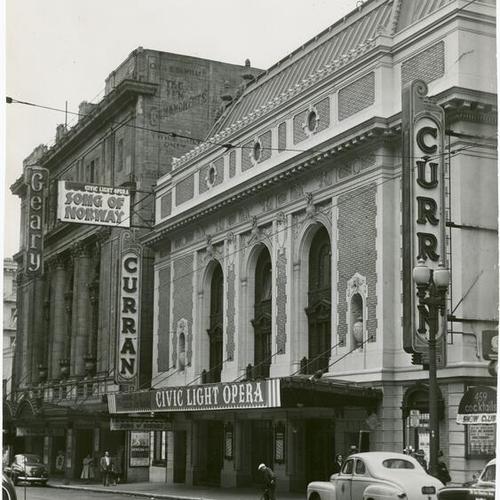 [Geary Theater and Curran Theater]