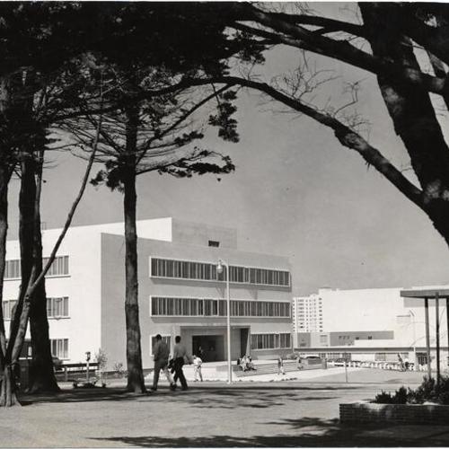 [Library at San Francisco State College]