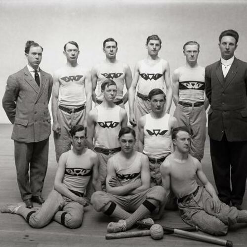 Y. M. C. A. baseball team portrait
