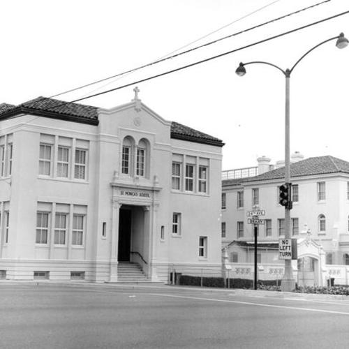 [St. Monica's Elementary School at 24th Avenue and Geary Boulevard]