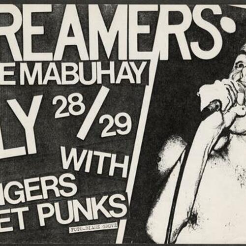 Screamers at the Mabuhay with Avengers and Street Punks, 1978