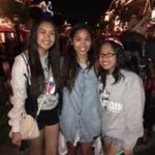 [Leriza, Carla, Marjorie at Disneyland, Anaheim]