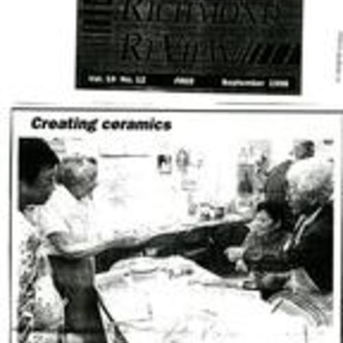 "Creating Ceramics", The Richmond Review, Vol. 10 No.12, September 1998