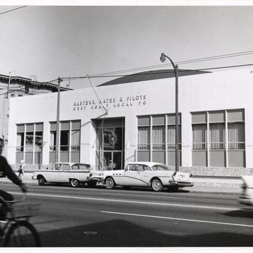 [Masters, Mates and Pilots West Coast Union Local 90 building at 1025 Howard Street]