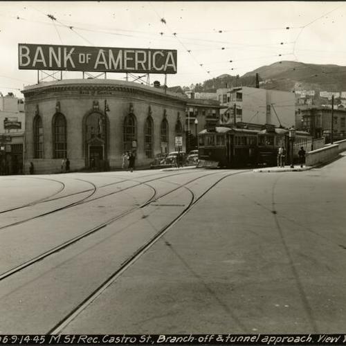 [Bank of America branch on Castro and Market street]