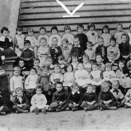 [Lincoln School kindergarten class of 1887]