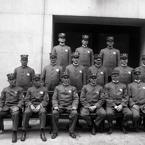 San Francisco Police Department Glass Plate Negatives