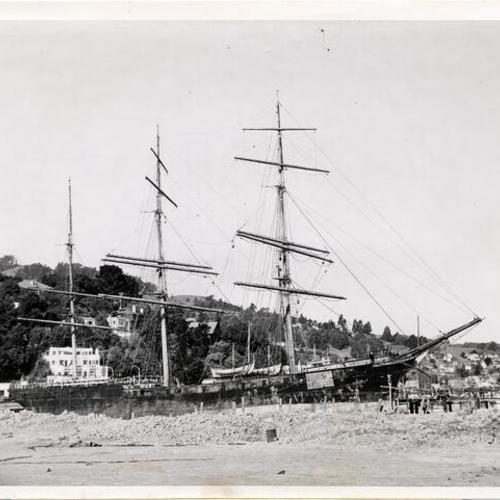 [Sailing ship "Pacific Queen," also known as "Star of Alaska" and the "Balclutha"]
