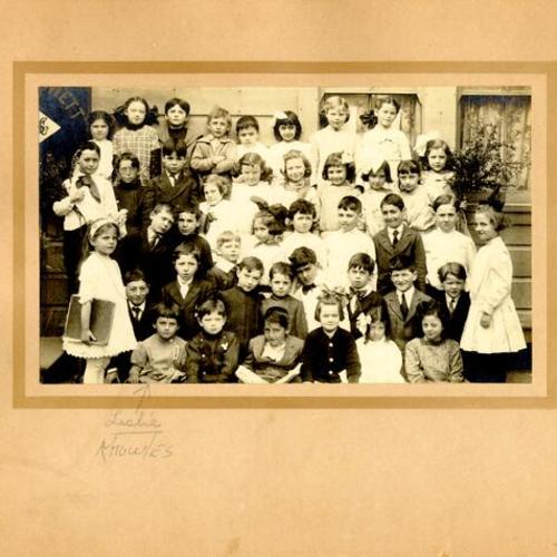 [Class photo at unidentified school]