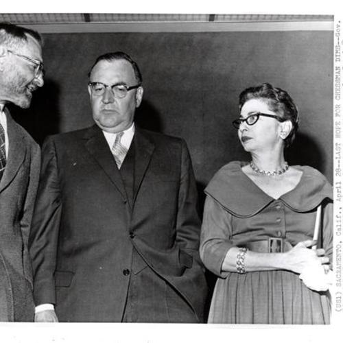 [Edmund G. Brown meeting with attorneys for Caryl Chessman]