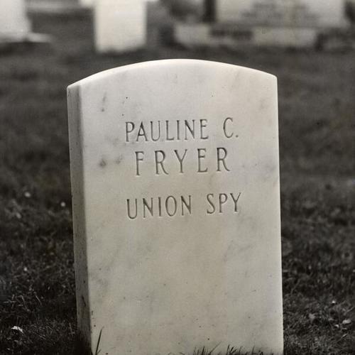 [Gravestone of Pauline C. Fryer in Presidio cemetery]
