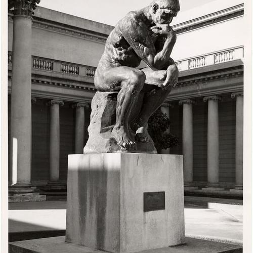The "Thinker", by Rodin