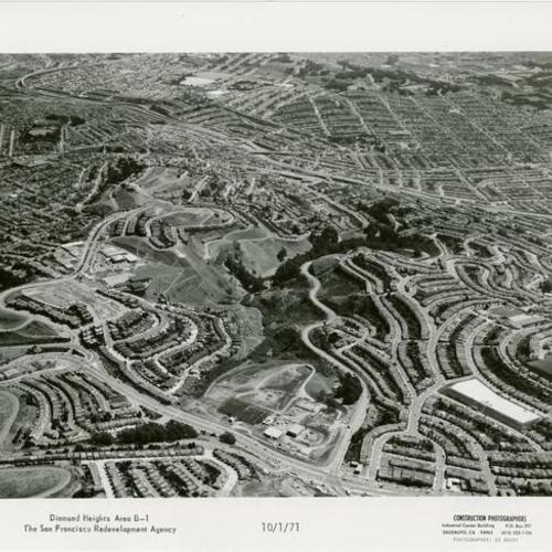 [Diamond Heights Area B-1, the San Francisco Redevelopment Agency, 10-1-71]