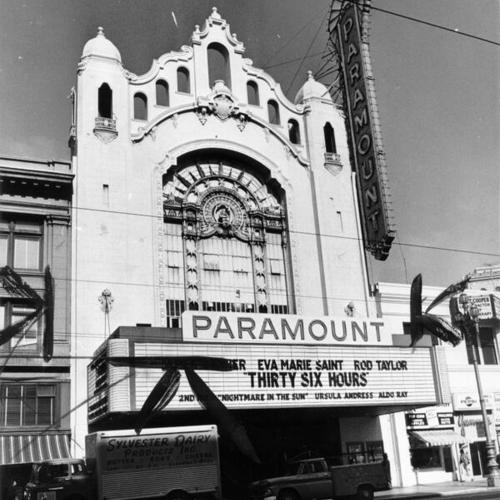 [Paramount Theater, before being demolished]