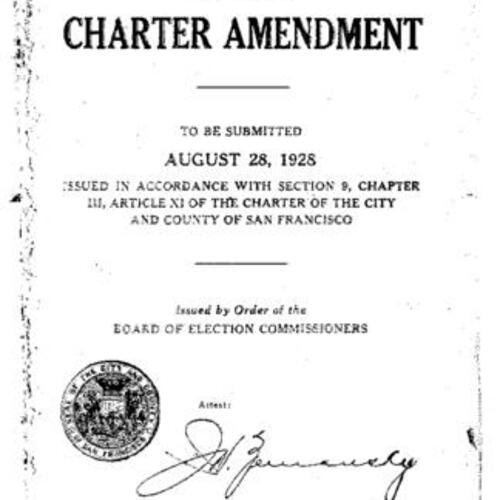 1928-08-28, San Francisco Voter Information Pamphlet