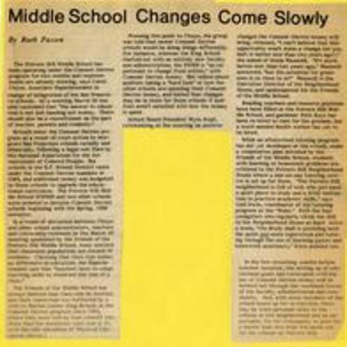 Middle School Changes..., Potrero View, Apr. 1986