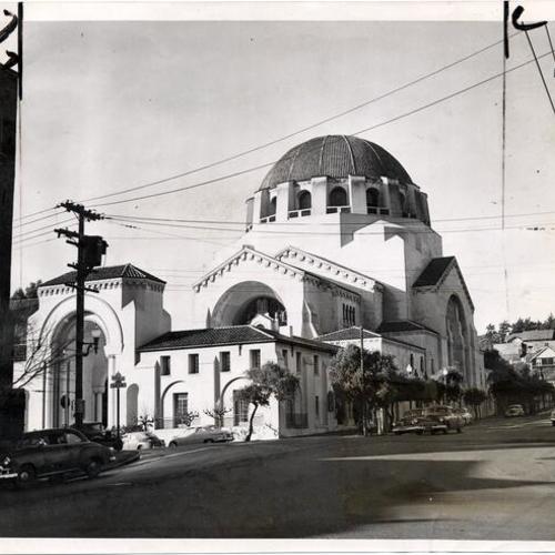 [Temple Emanu-el Synagogue, Arguello Boulevard and Lake Street]