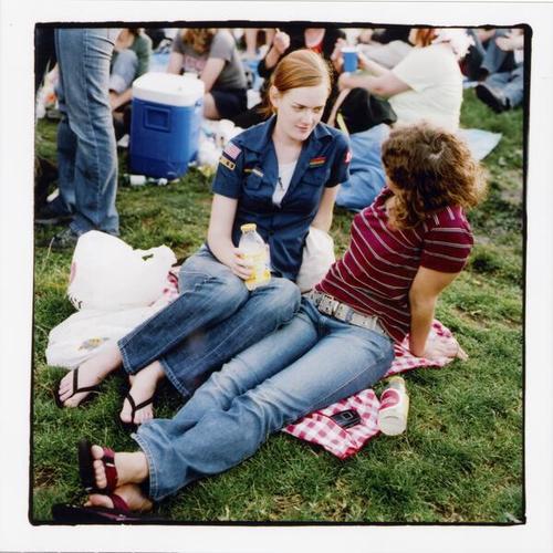 [Dolores Park in June 2006 during Dyke Pride gathering]