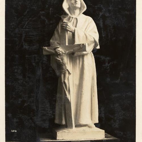 [The Priest by John R. Flanagan at the Panama-Pacific International Exposition]