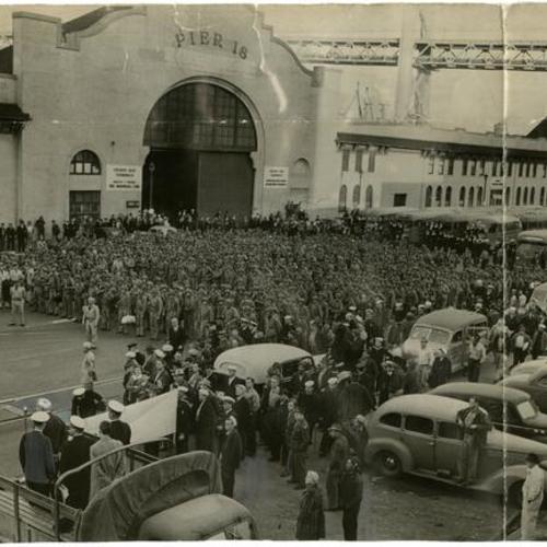 [SeaBees return to San Francisco at Pier 18]