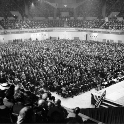 ["20th Century Town Hall Meeting" at the San Francisco Civic Auditorium]