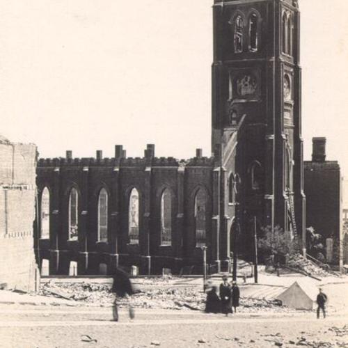 [Old St. Mary's Church at California and Dupont Streets]