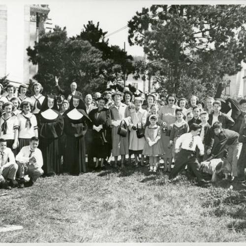 [Dedication of rectory at St. Anne]