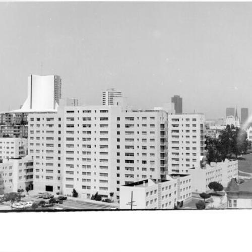 [View of the Western Addition district, looking east]
