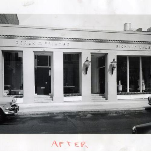 [Building at 458 and 460 Jackson Street after being remodeled]