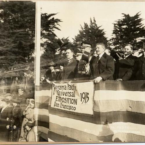 [Dedication of Turkish Building at the Panama-Pacific International Exposition]