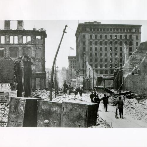 [The Bekins warehouse survived the earthquake and fire of 1906]