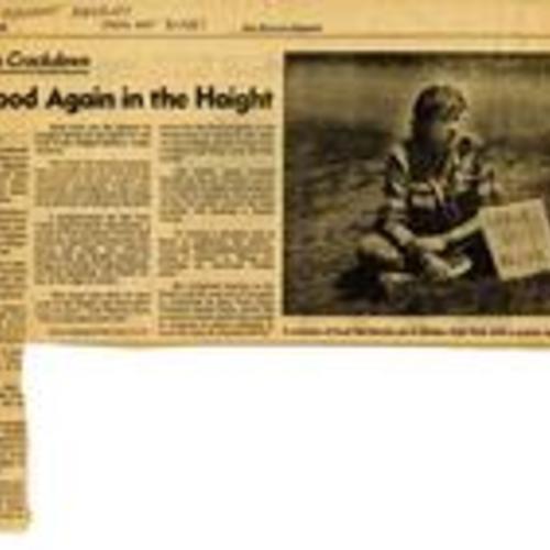 Free Food Again in the Haight, San Francisco Chronicle, August 23 1988