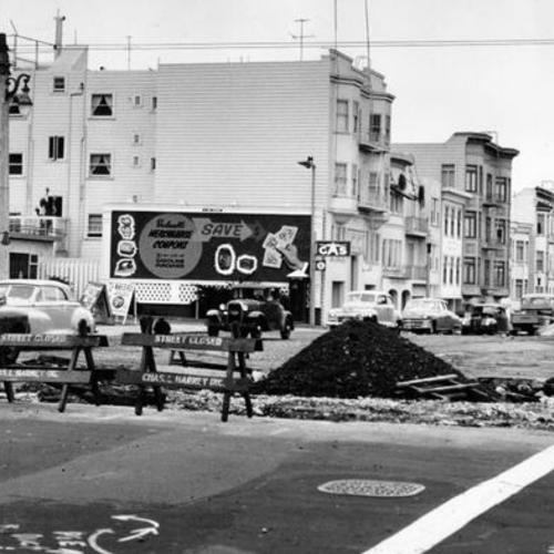 [Construction on Bay Street and Van ness Avenue]