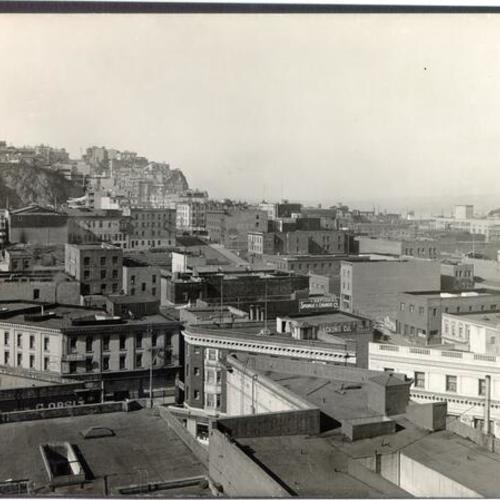 [View of San Francisco, looking northeast from the Hall of Justice]