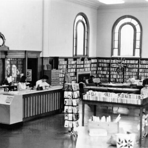 [Interior of Presidio Branch Library, 3150 Sacramento Street]