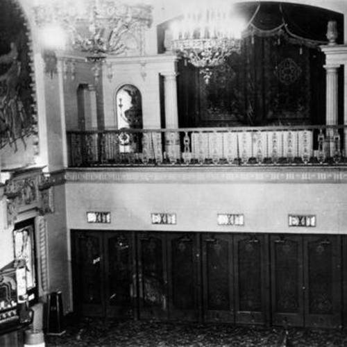 [Lobby of the Irving Theater]