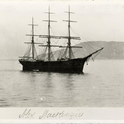 [Wooden ship "Alex Mackenzie"]
