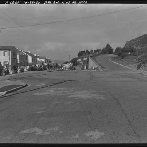 15th Avenue north of Pacheco Street