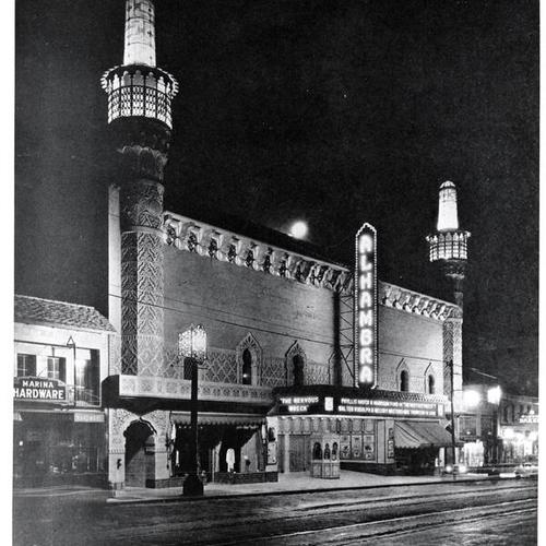 [Alhambra Theatre, San Francisco, California - Miller and Pflueger, architects]