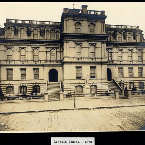 Lincoln School, 1870
