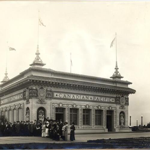 [Dedication of the Canadian Pacific Building at the Panama-Pacific International Exposition]