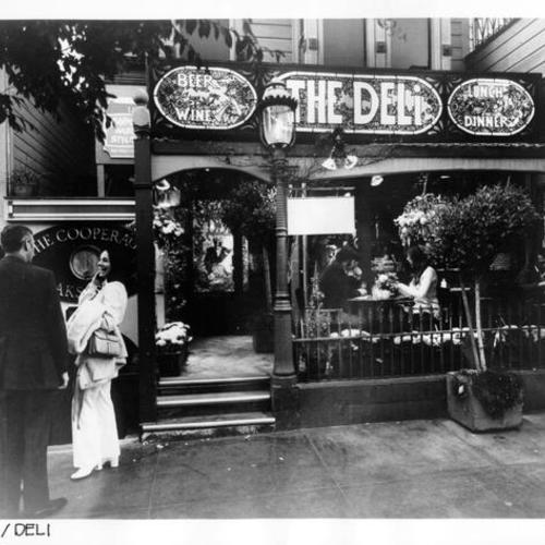 [The Deli, a restaurant located on Union Street]