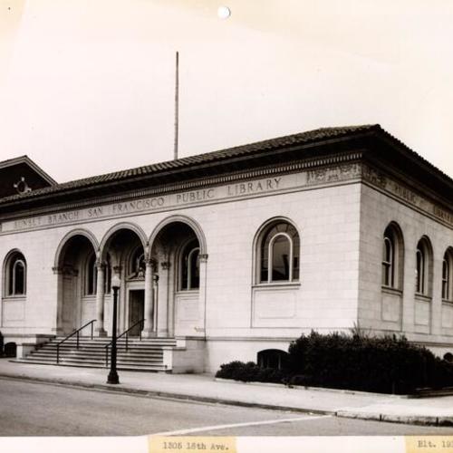 [Sunset Branch Library, 1305 18th Avenue, built in 1918]