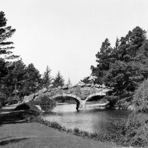 [Rock Bridge, Stow Lake, Golden Gate Park, 1925]