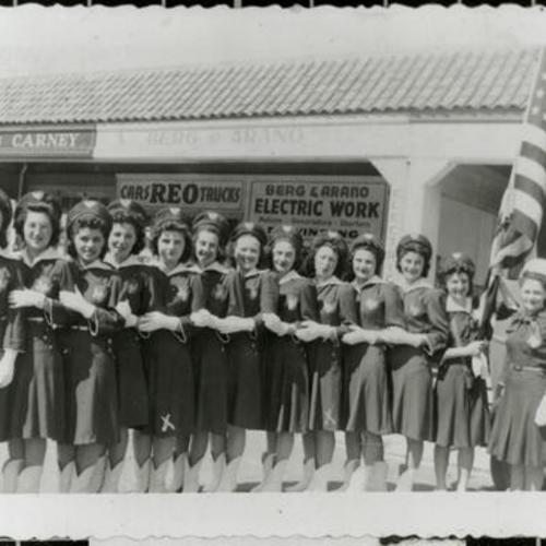 [Portrait of a Drill Team]