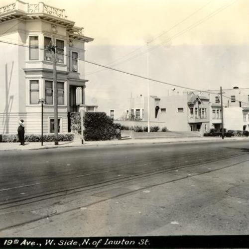 [West side of 19th Avenue, north of Lawton Street]